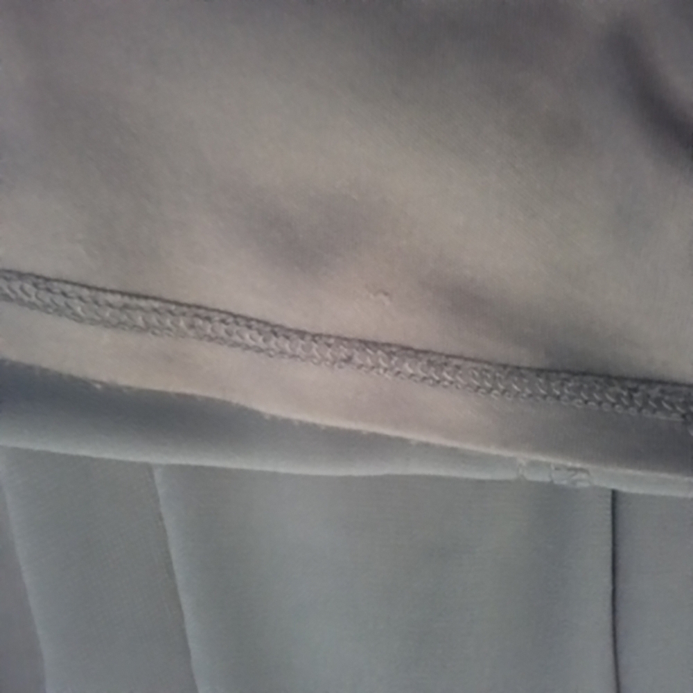 Show Me Your MuMu Jenn Maxi Dress in Slate Blue Chiffon - S - Picture 12 of 12